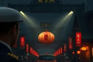 自然观察课封面：春季芽苞与放大镜